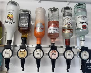 Spirits available at The Little Blue Hut